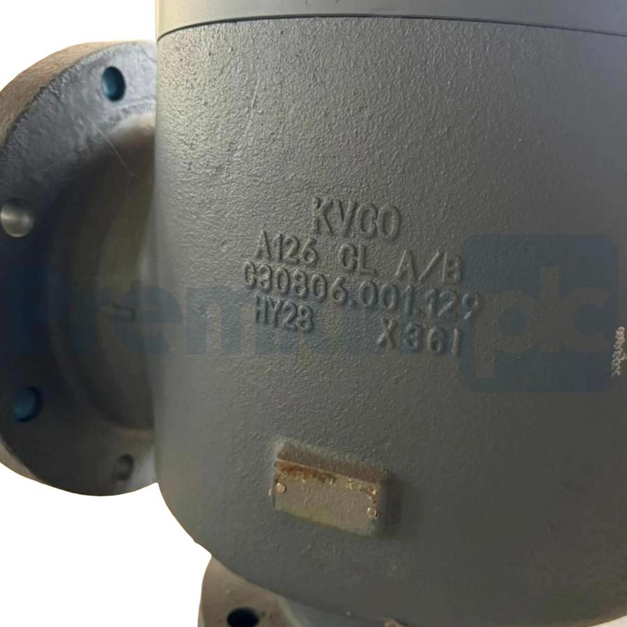 Kunkle 6252 Steam Safety Relief Valve 6"x8" Set @ 35PSI 29239LB/H 6252KQP01-LS
