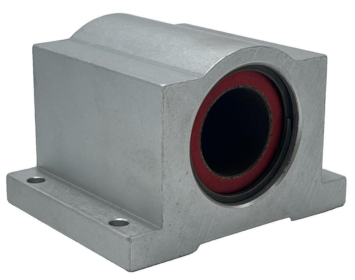 Used Pacific Bearing PBC P16 Simplicity 1" Plain Linear Bearing Pillow Block