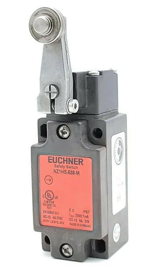 Used NEW EUCHNER NZ1HS-538-M SAFETY SWITCH NZ1HS538M 4A 230V