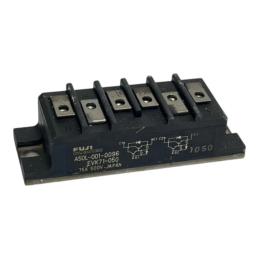 Used Lot of 4 Fuji EVK71-050 Fanuc A50L-0001-0096 Darlington Transistor Module