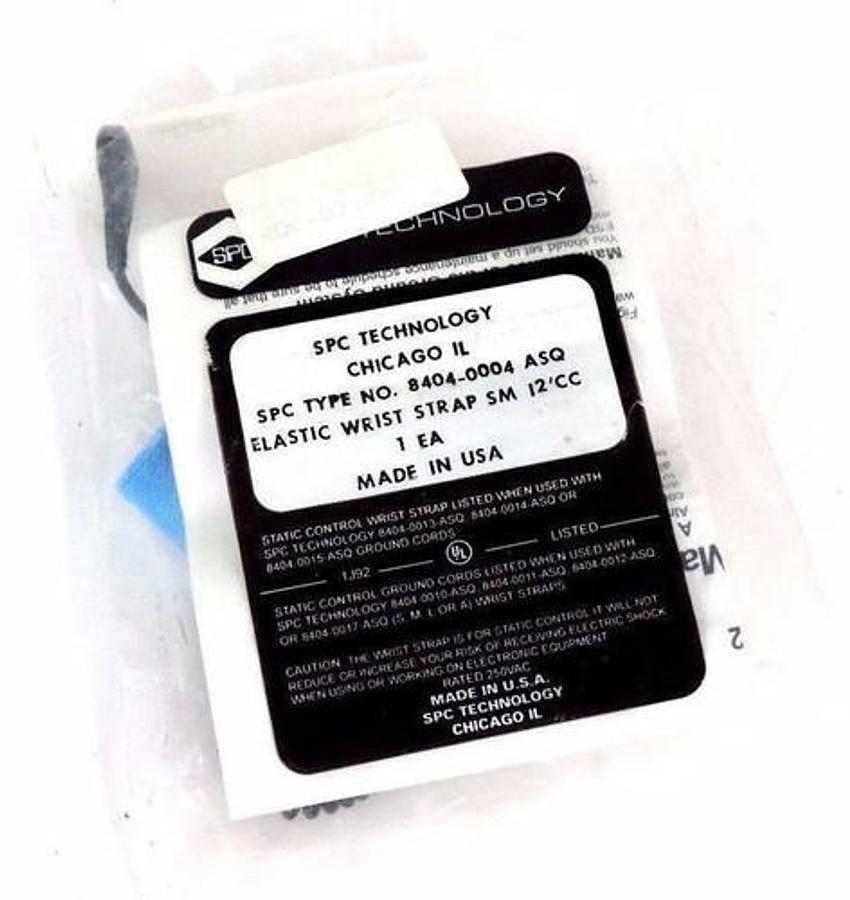 LOT OF 3 NEW SPC TECHNOLOGY 8404-0004-ASQ ELASTIC WRIST STRAP 84040004ASQ