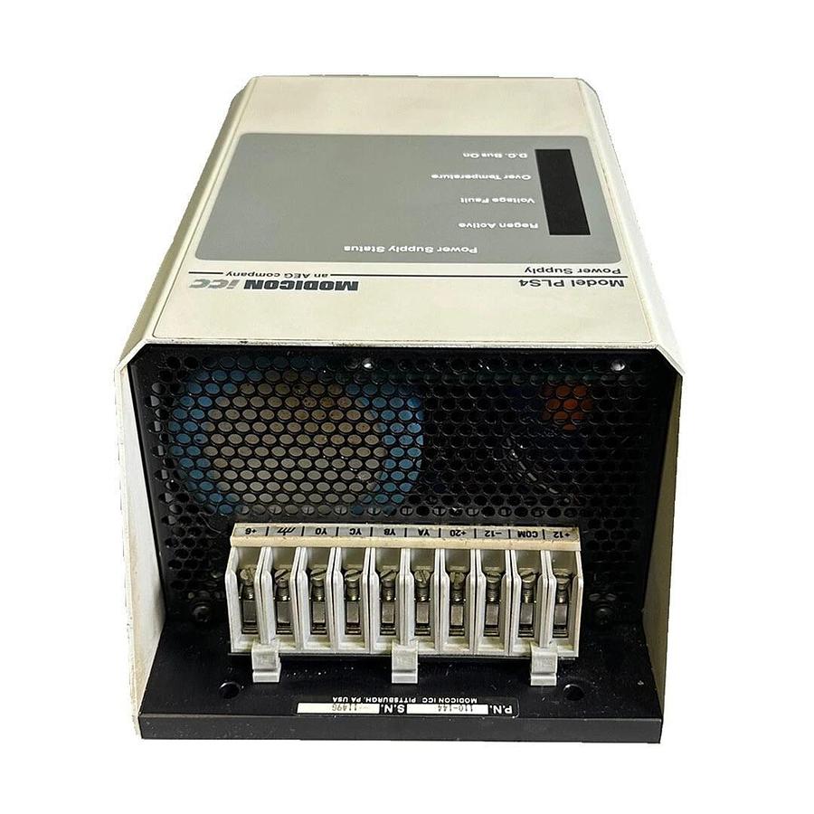 Used AEG MODICON iCC 110-144 / 110144 MODEL PLS4 CYBERLINE POWER SUPPLY
