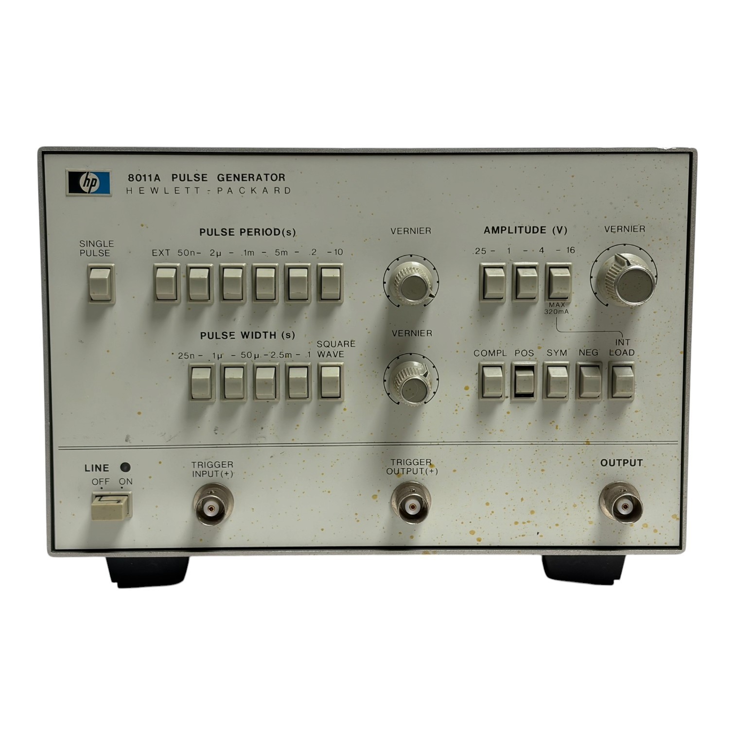 Used HP 8011A Pulse Generator Hewlett Packard Vintage Test Equipment 2111A16039