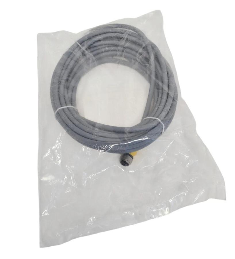 Used NEW TURCK RKS 4.4T-6 CORDSET SINGLE ENDED 4-WIRE 6 METER ID NUMBER: U99-12135