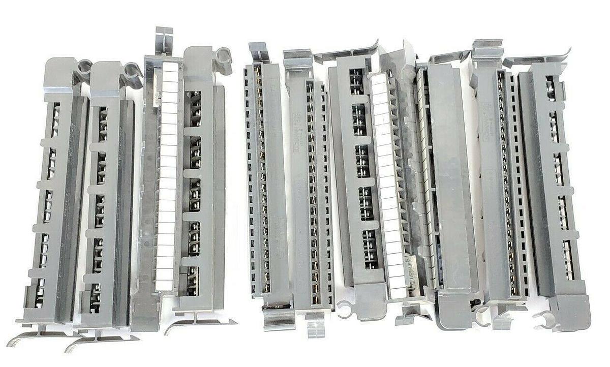 Used LOT OF 11 ALLEN BRADLEY / BUCHANAN 1771-WH WIRING ARMS 1771WH