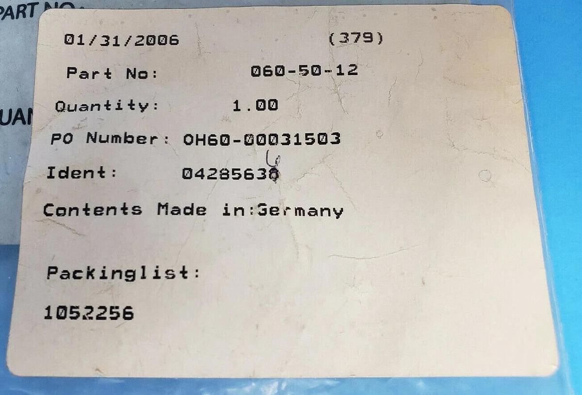 NEW IGUS 060-50-12 CARRIER BRACKET SET 060.50.1P 060.50.2P 04285636 0605012