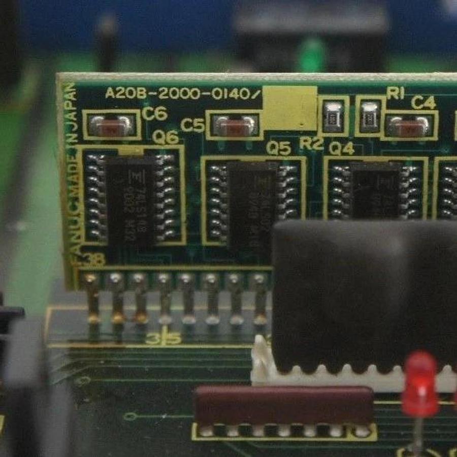 Used FANUC A20B-1003-0090/02/06B PC CONTROL BOARD W/ A20B-2000-0140 A76L-0300-0133/B