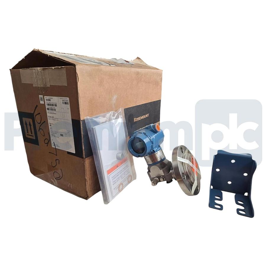 Rosemount 3051L Level Transmitter 2" DN50 HART 0-1000 inH2O 3051L3AG0XD21AAE5M5