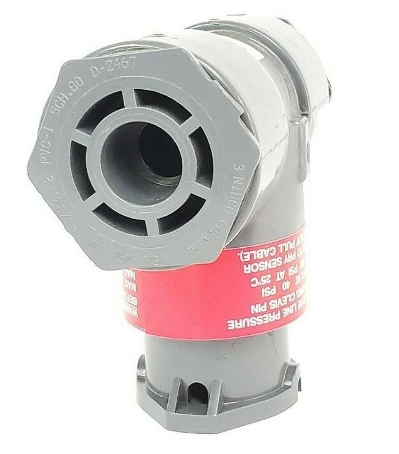 Used NEW NIBCO-CHEMTROL MHF15J2 TEE FITTING NSF-PW 1-1/2x1/2 IN. PVC-I SCH.80 D-2467