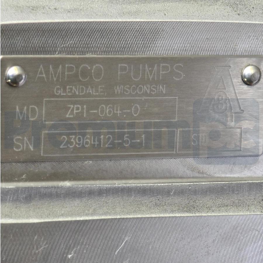 Ampco Pumps ZP1-064-0 Sanitary Positive Displacement Pump ZP1-064 | ZP1 64 NEW