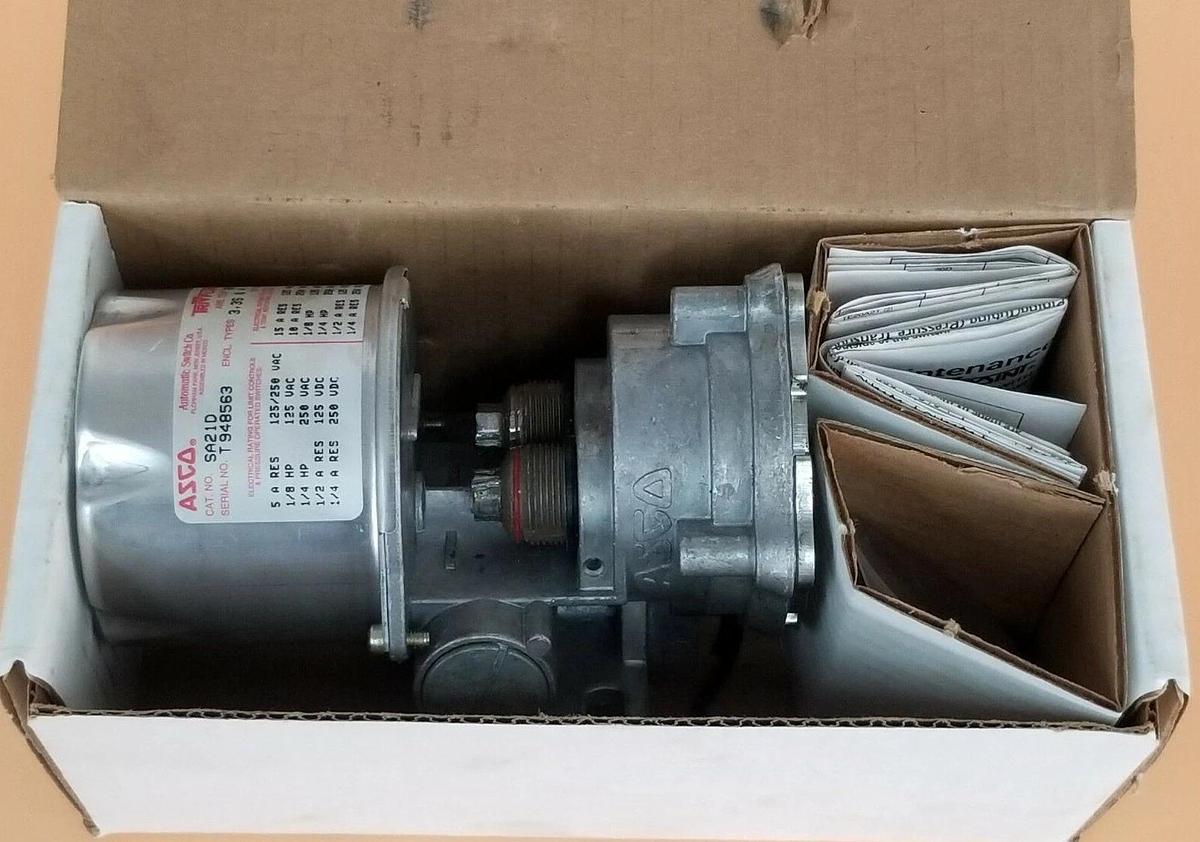 Used ASCO TRIPOINT SA21D PRESSURE SWITCH *FOR PARTS*
