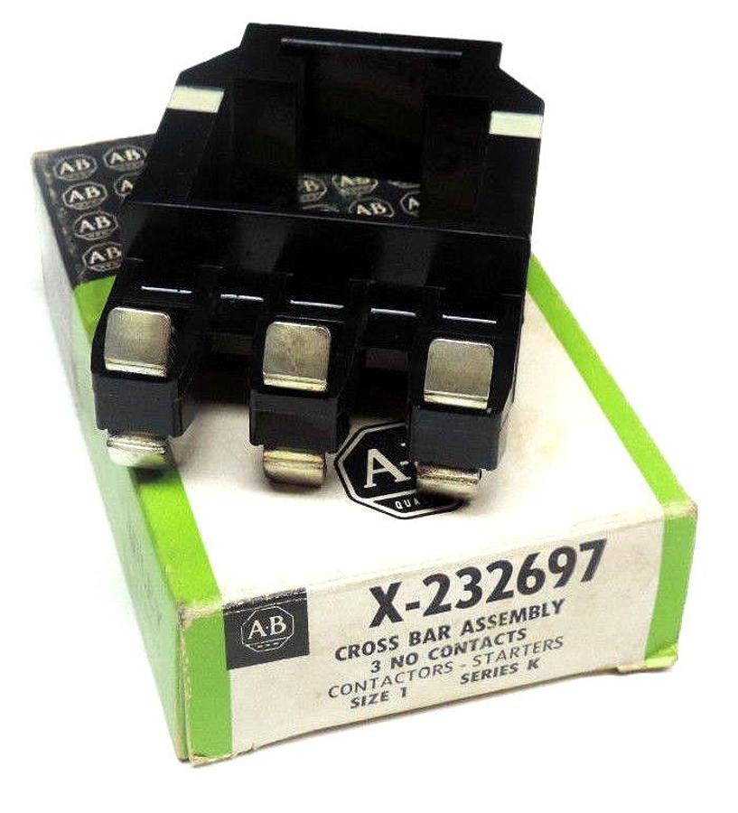 NIB ALLEN BRADLEY X-232697 CROSS BAR ASSEMBLY SIZE 1 SER K X232697