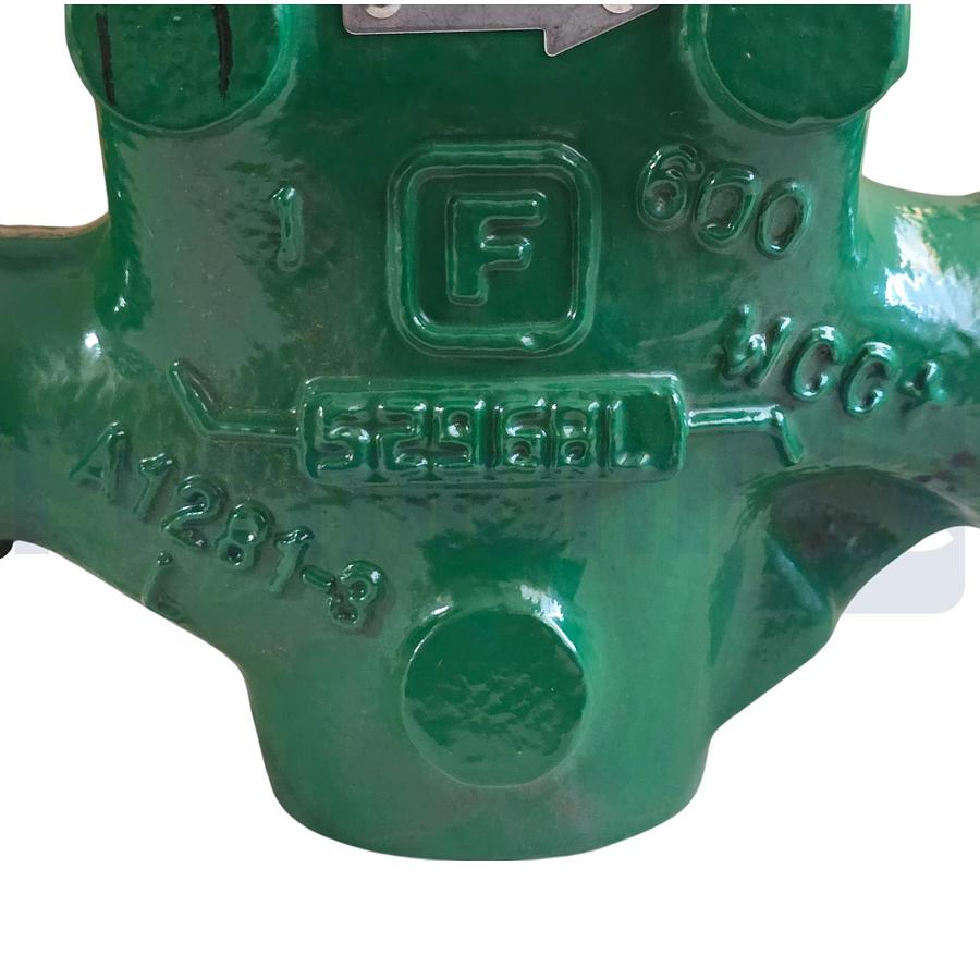 Used Fisher Type EZ 1" easy-e Globe Stem Control Valve Body STL CL600/1500PSI CWP NEW