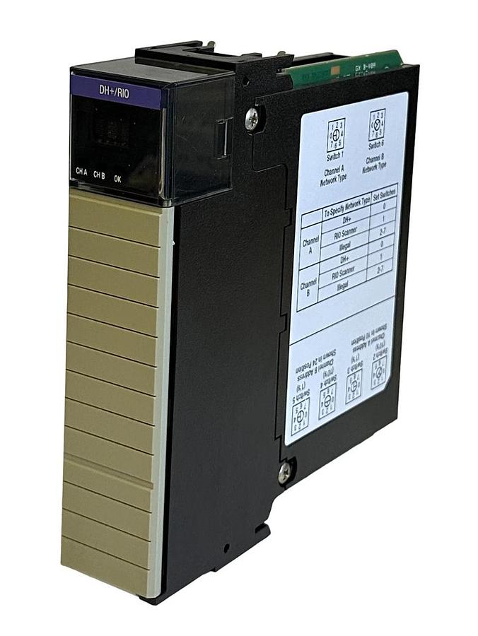 Used ALLEN BRADLEY 1756-DHRIO /C ControlLogix DH+/RIO COMMUNICATION MODULE 1756DHRIO