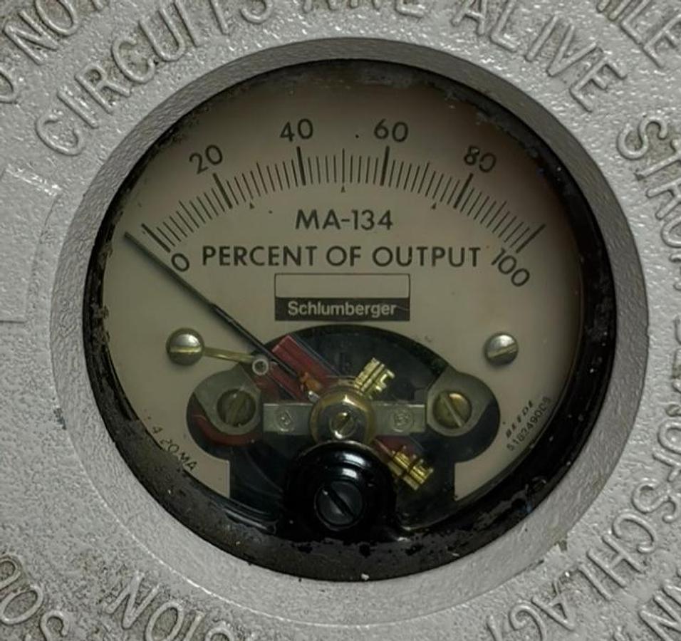 Used Schlumberger Statham PG3000-050-48 Pressure Transmitter 4-20mA 0/050 PSIG
