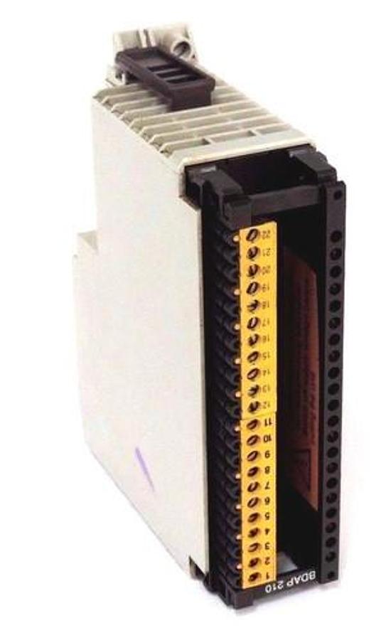 Used MODICON AS-BDAP-210 DISCRETE OUTPUT MODULE REV D ASBDAP210