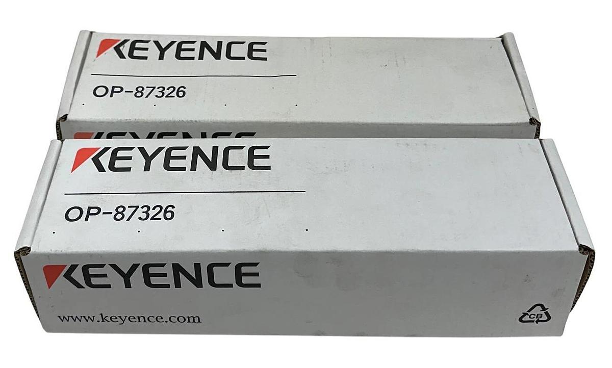 2 KEYENCE OP-87326 / OP87326 DIFFUSION PLATES FOR LINE LIGHTING OEM NSMP
