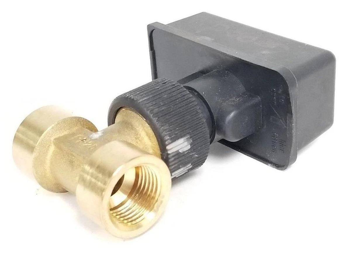 Used SIKA TYPE VKS 15 M/1,6 FLOW CONTROL SWITCH W/ PN25 1/2'' VALVE VKS 15M/1.6