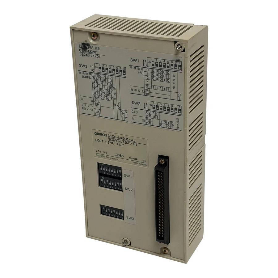Used Omron Sysmac C120-LK201-V1 3G2A6-LK201-V1 Host Link Unit RS232C Module