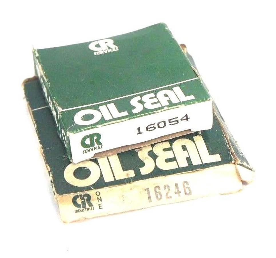 Used LOT OF 2 NIB CHICAGO RAWHIDE OIL SEALS 16054 & 16246