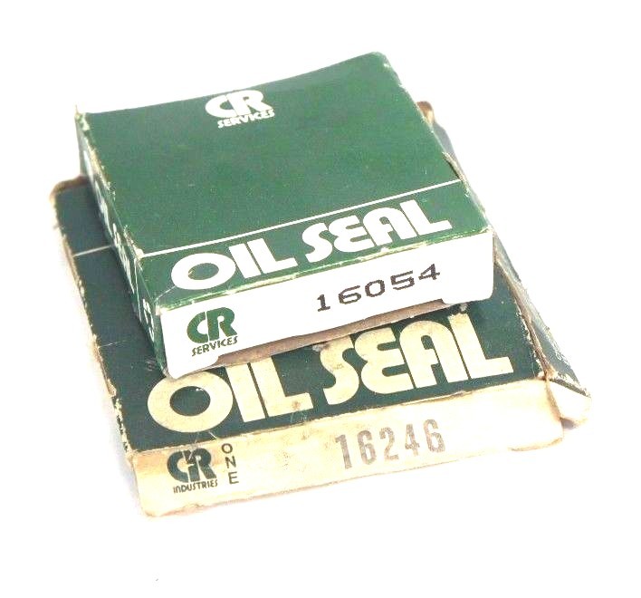 Used LOT OF 2 NIB CHICAGO RAWHIDE OIL SEALS 16054 & 16246