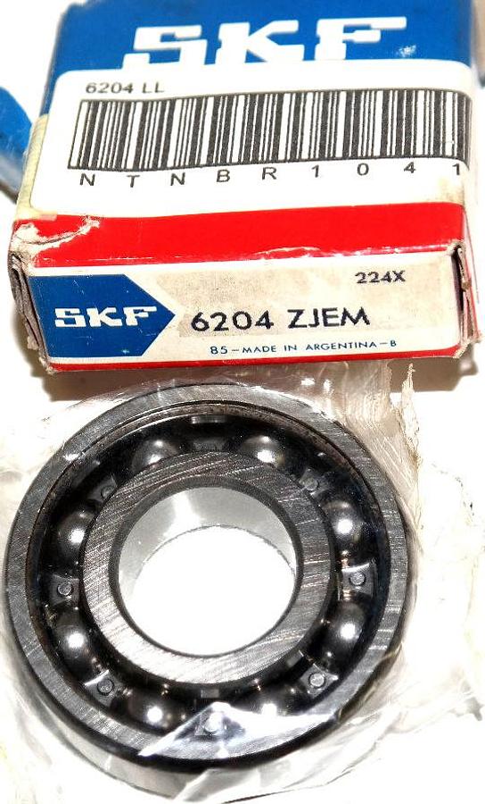 Used NIB SKF 6204-ZJEM BALL BEARING SINGLE ROW 6204ZJEM