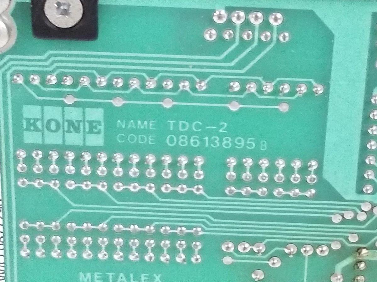 Used KONE INSTRUMENTS 920140 TDC-2 TREND OUT BOARD 1.04 741 08172 HOJ 08613895B