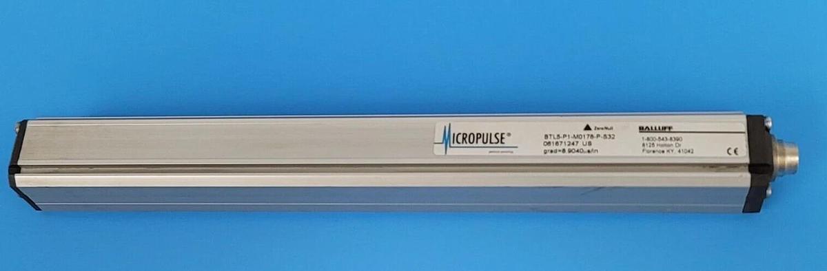 Used BALLUFF BTL5-P1-M0178-P-S32 MICROPULSE TRANSDUCER