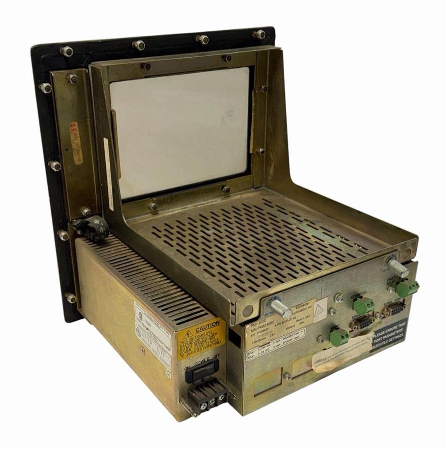 Used SCHNEIDER AUTOMATION MODICON MM-PMA1400C OPERATOR INTERFACE PM+ 2000