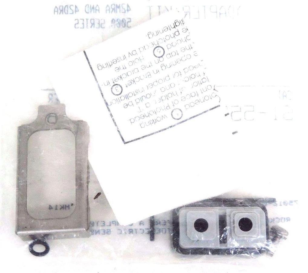 Used 3 NIB ALLEN BRADLEY 61-5550 SER. B FIBER OPTIC ADAPTER KITS FOR 42MRA, 42DRA