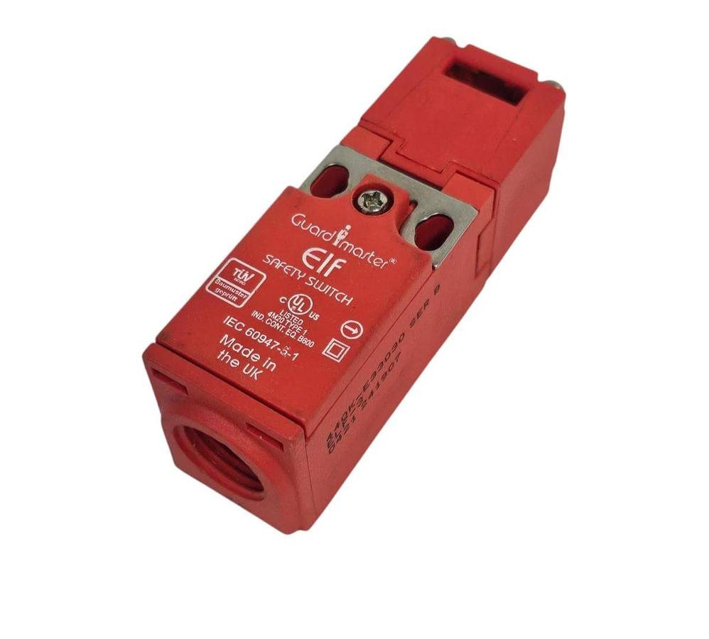 Used ALLEN BRADLEY 440K-E33030 SER. B GUARDMASTER ELF SAFETY SWITCH TONGUE INTERLOCK