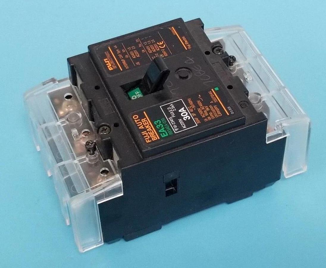 Used FUJI EA33 30A CIRCUIT BREAKER EA33-30, BB3AEA-030