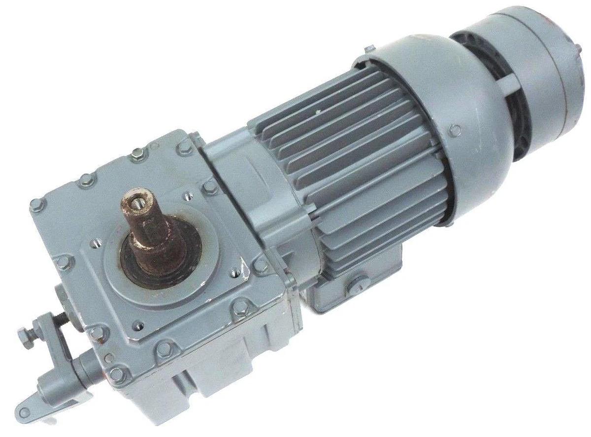 Used EBERHARD BAUER D-73734, NO. 1743417-18 GEAR MOTOR DK74 SZ2-KZ/178-V3209-AS/M