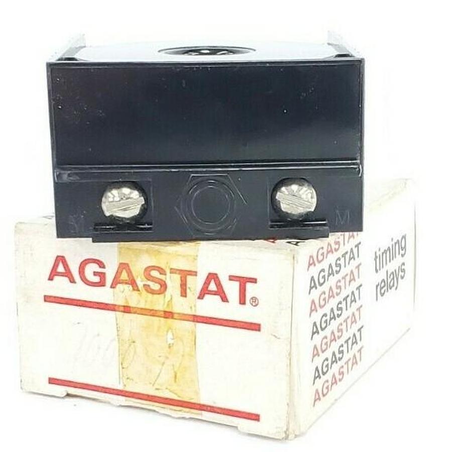 Used LOT OF 2 NIB AGASTAT 7000 SERIES RELAY SWITCHBLOCK AND COIL ASSEMBLIES 7000-A