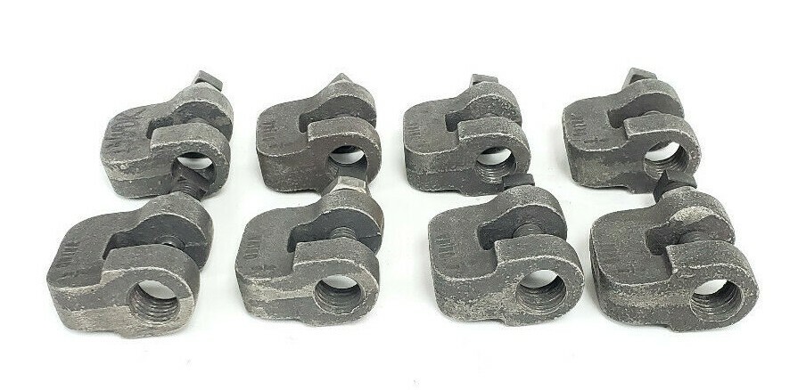 Used LOT OF 8 GENERIC 136DK 3/4" CLAMPS