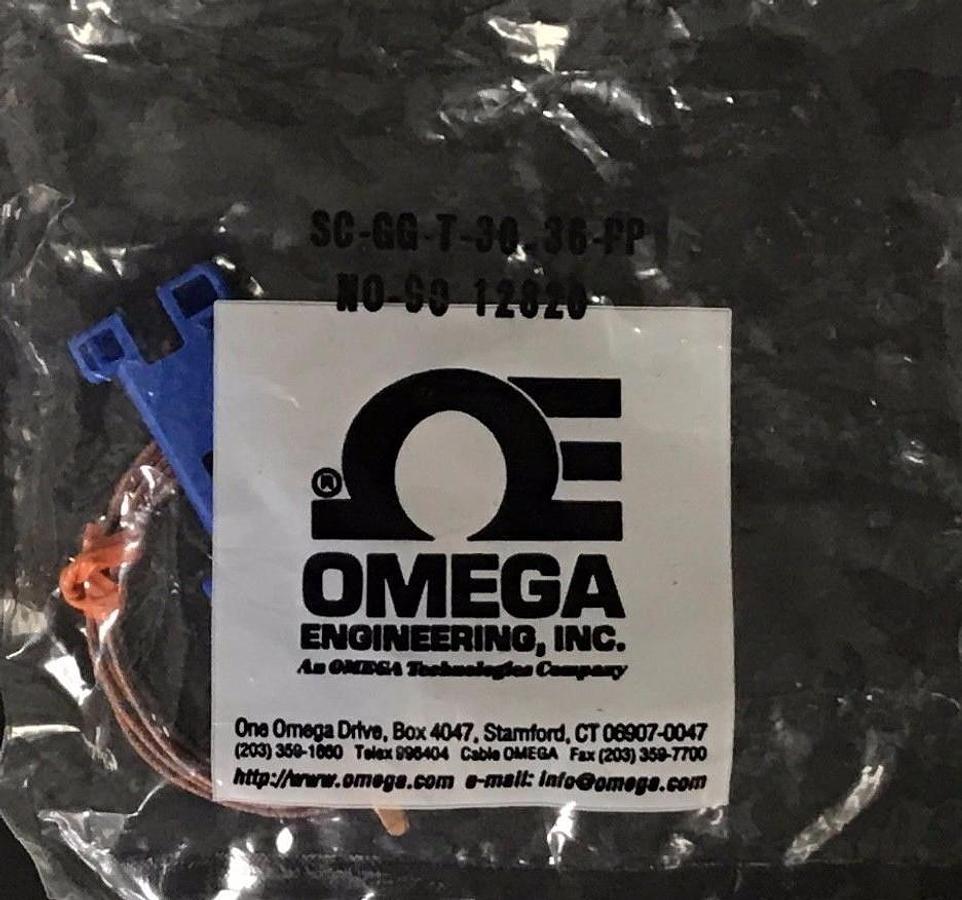 NEW OMEGA SC-GG-T-30-36-PP PRECISION FINE WIRE THERMOCOUPLE NO-90 12820