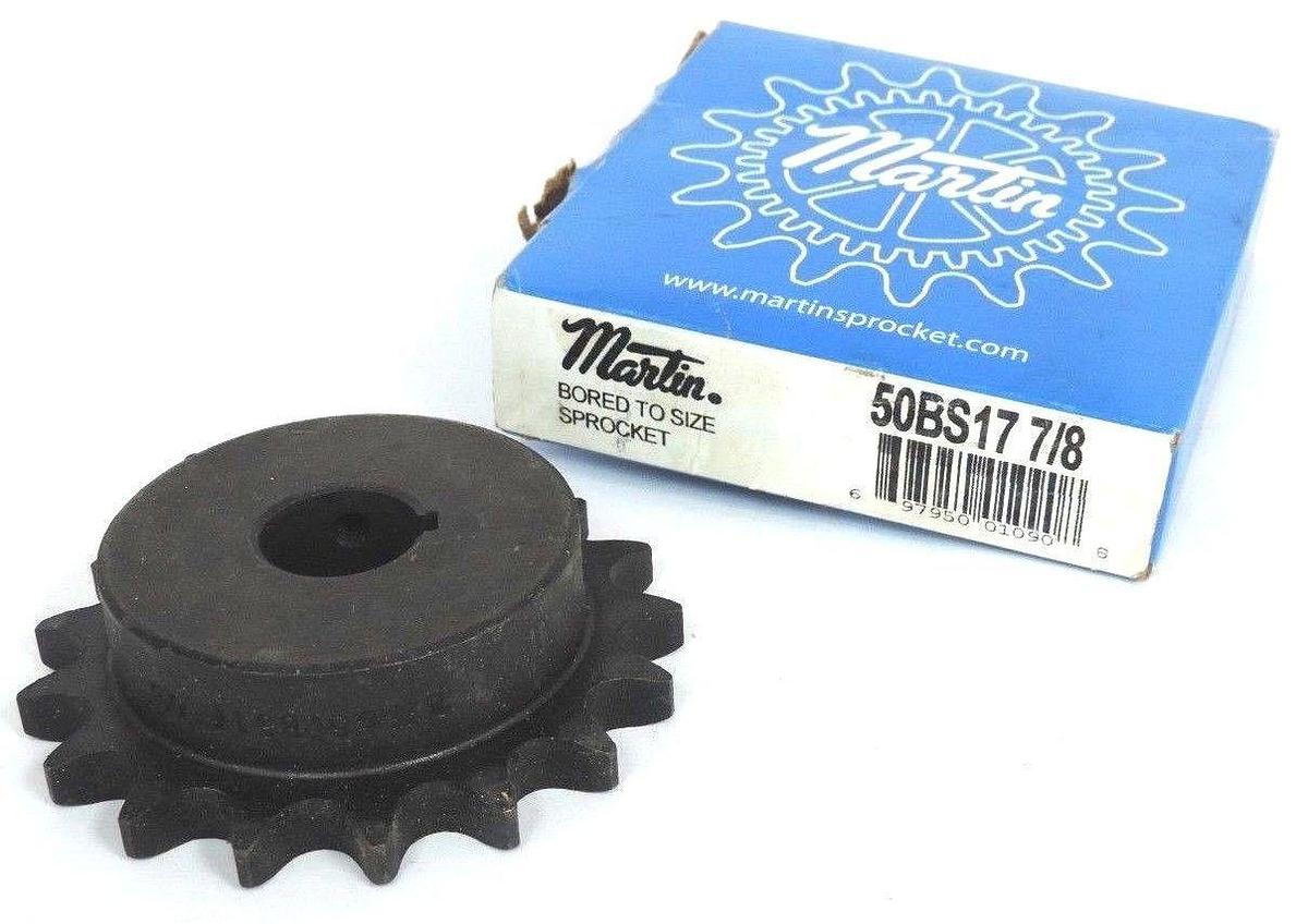 NIB MARTIN 50BS17 7/8 ROLLER SPROCKET 50BS1778