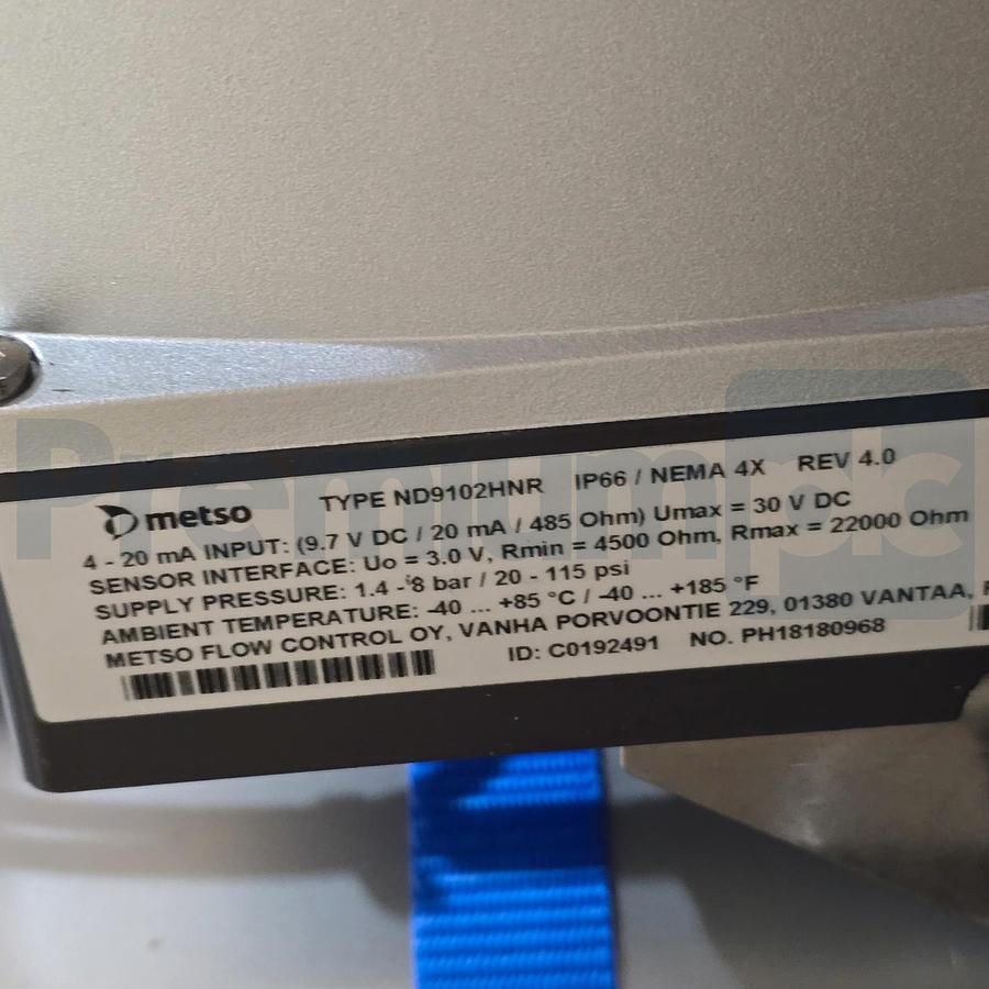 Used Outotec Metso Festo DFPI-125-130 4433541 Dart Valve Actuator ND9102HN Positioner