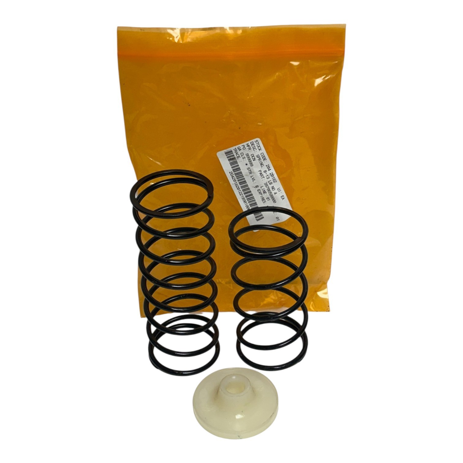 Used Oshkosh Defense 39706598000 Pressure Relief Valve Internal Calibration Spring