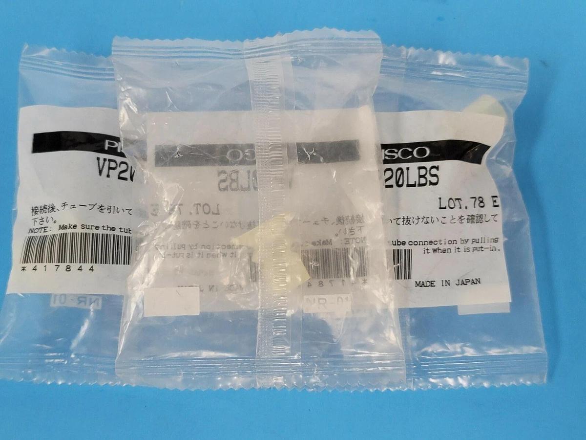 Used LOT OF 3 NEW PISCO VP20LBS VACUUM PAD FILTERS