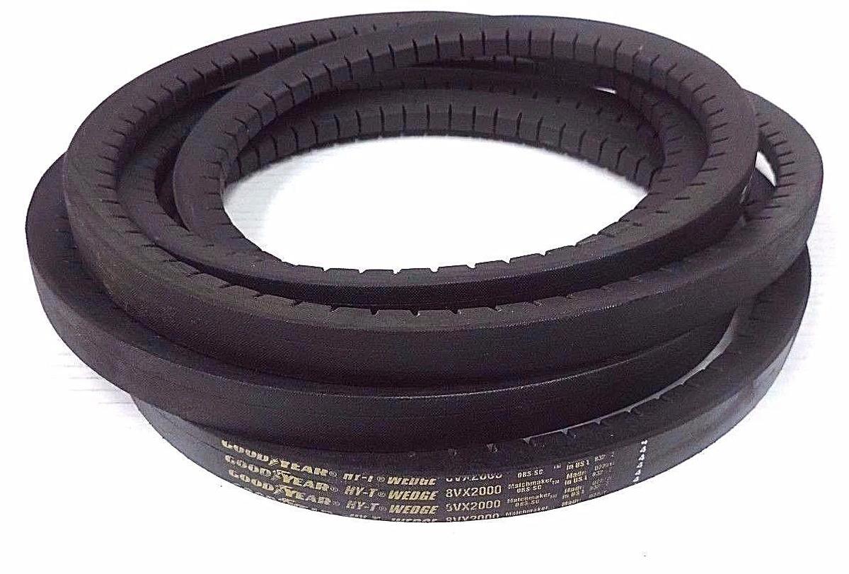 Used NEW GOODYEAR 8VX2000 HY-T WEDGE MATCHMAKER BELT 1INCH WIDE 200INCH OC COGGED