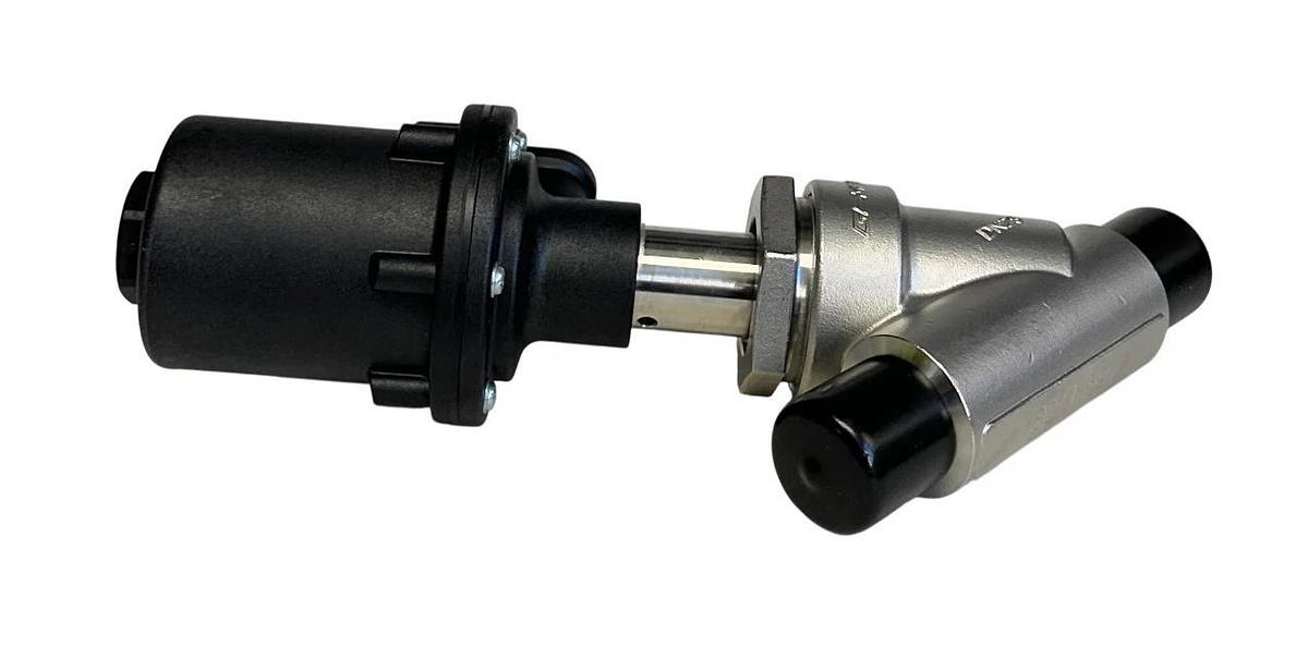 GEMU 554 25D5934 52 0 / 88379778 PNEUMATIC ANGLE SEAT GLOBE VALVE DN25 NSMP