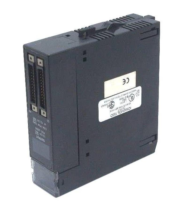 Used GE FANUC IC693MDL753D OUTPUT MODULE 12/24VDC, 0.5A, 32PT POS