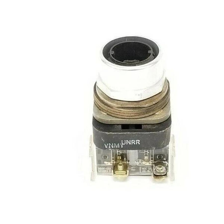 Used ALLEN BRADLEY 800T-PB16D1 PUSHBUTTON SWITCH 120V 50-60HZ W/O LAMP 755 800T-XD1