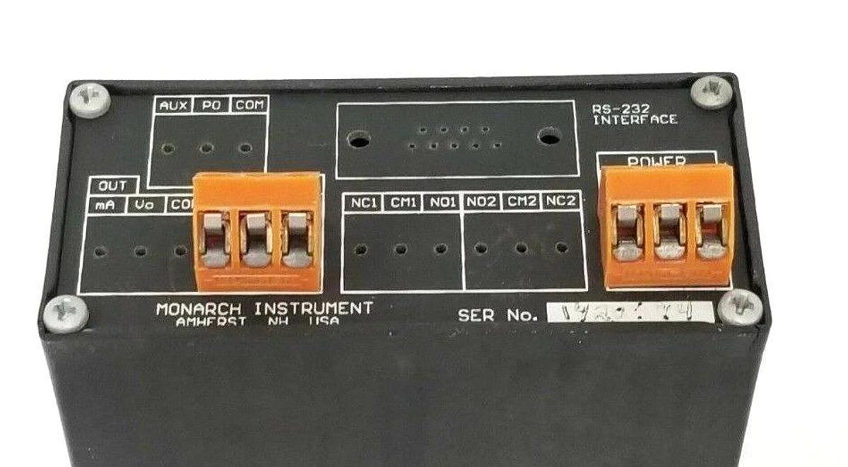 Used MONARCH INSTRUMENTS ACT-1.4 DIGITAL PANEL TACHOMETER ACT1.4 (MISSING FACEPLATE)