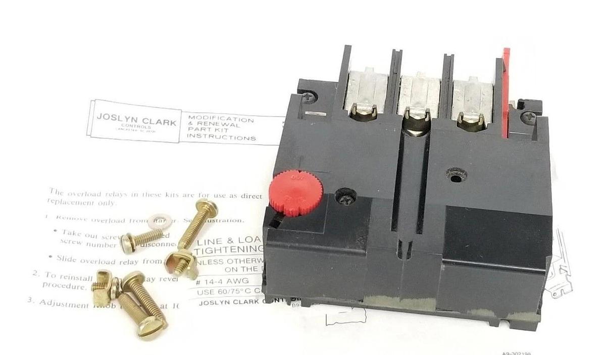 NIB JOSLYN CLARK KTM31-15 OVERLOAD RELAY REPLACEMENT KIT KTM3115