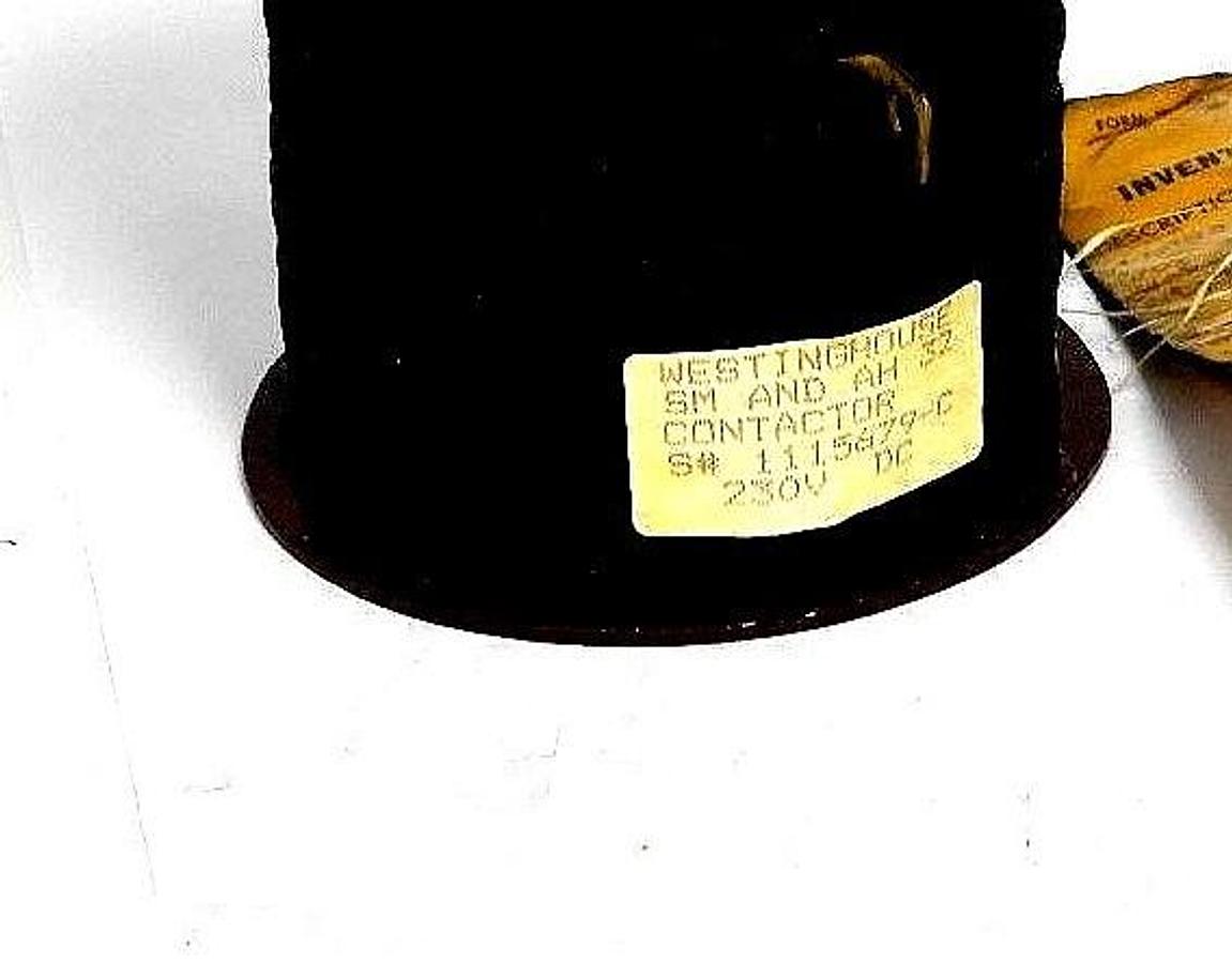 Used NEW WESTINGHOUSE 1115679 MAGNETIC COIL CLASS 15-801 TYPE 204SM