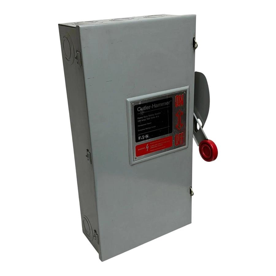 New Eaton Cutler-Hammer DH363FGK Safety Switch 100A 600V 3P Fusible