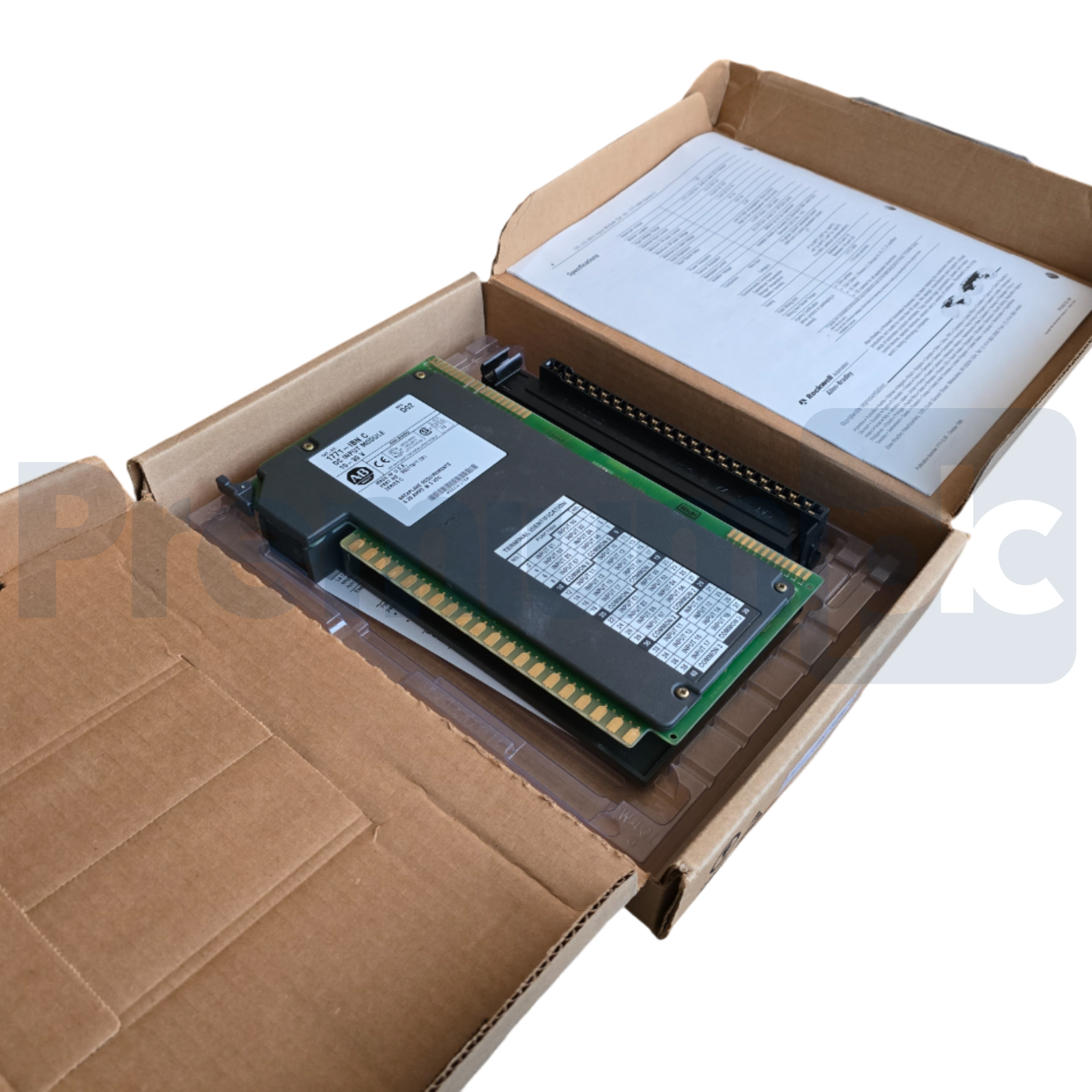 Used ALLEN BRADLEY 1771-IBN /C PLC-5 DC INPUT MODULE 10-30V REV. D02 1771IBN NSMP