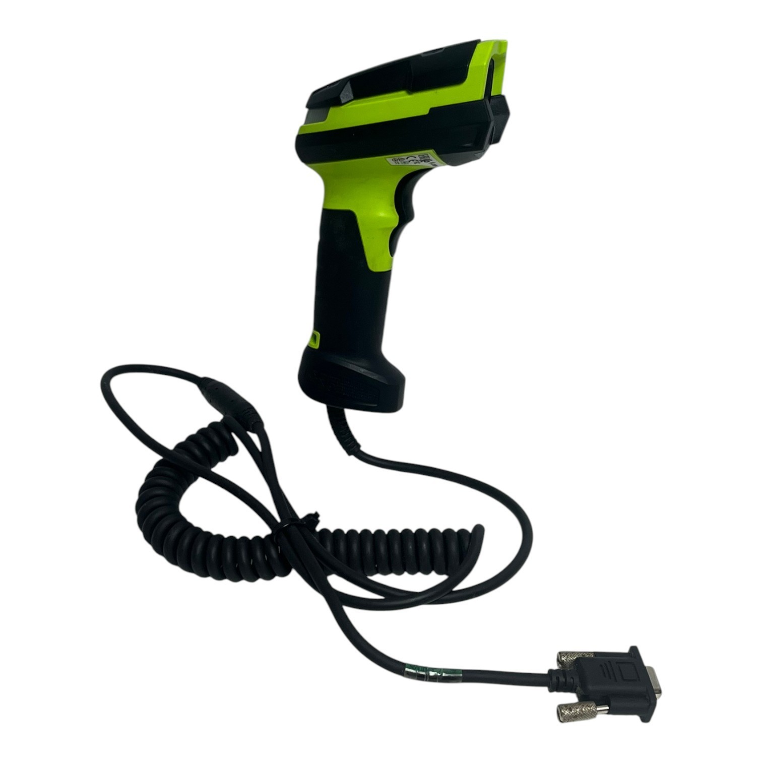 Used Zebra DS3608-SR00003VZWW Ultra-Rugged 2D Barcode Scanner w/ CBA-RF3-C09ZAR RS232